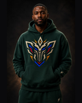 Elephant Crest Hoodie - Green
